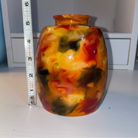 Glass Shade for Light Fixture by Aspen Creative - Transitional Style Glass Art - Picture 8 of 14